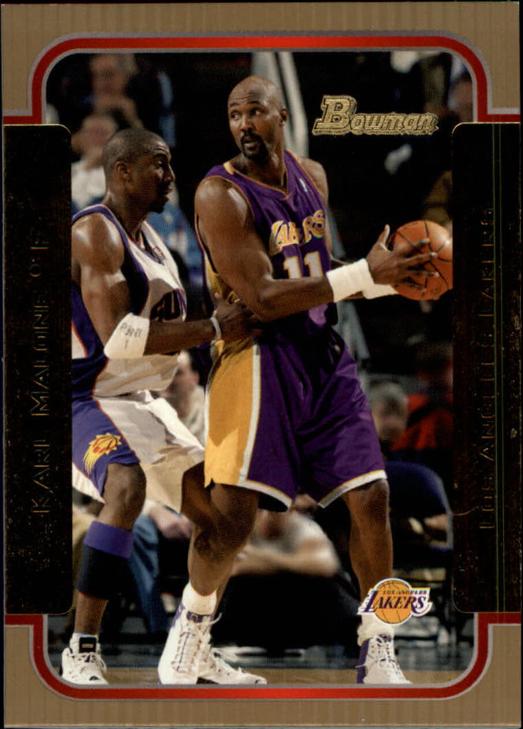 2003-04 Bowman Gold #32 Karl Malone