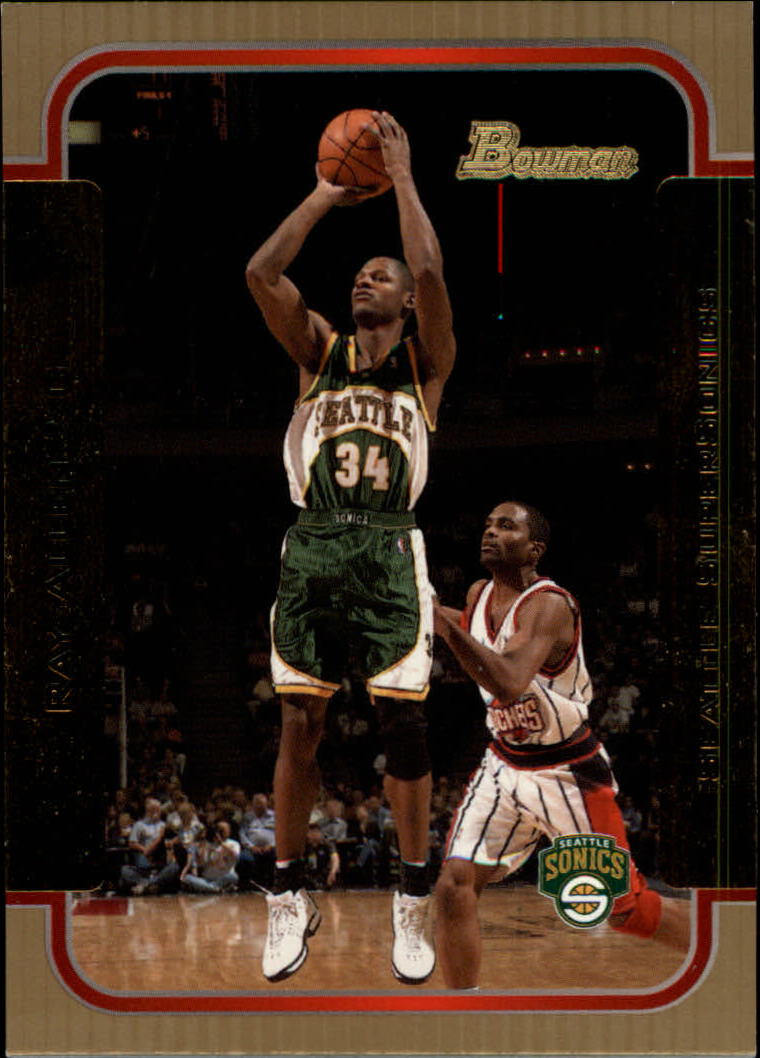 2003-04 Bowman Gold #53 Ray Allen
