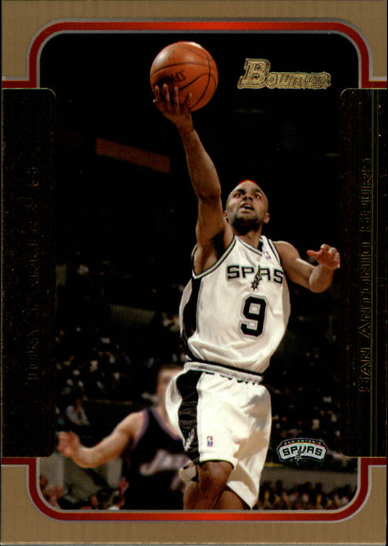 2003-04 Bowman Gold #75 Tony Parker