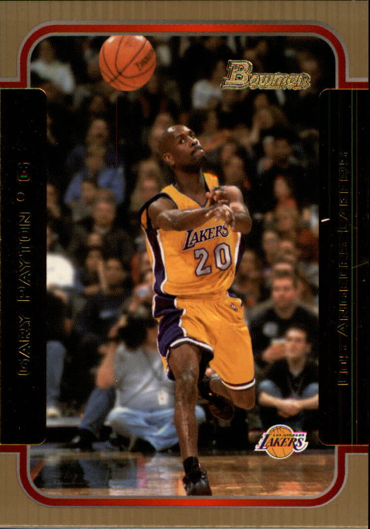 2003-04 Bowman Gold #81 Gary Payton