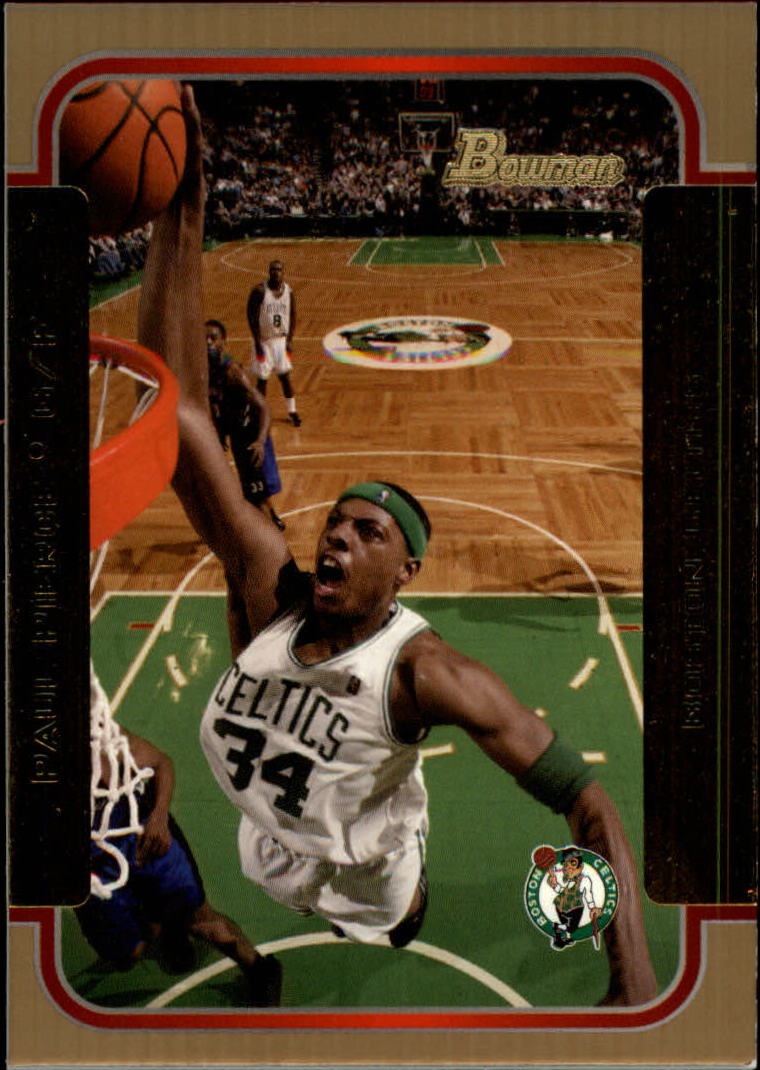 2003-04 Bowman Gold #90 Paul Pierce