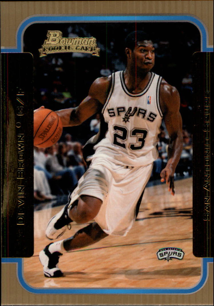 2003-04 Bowman Gold #124 Devin Brown