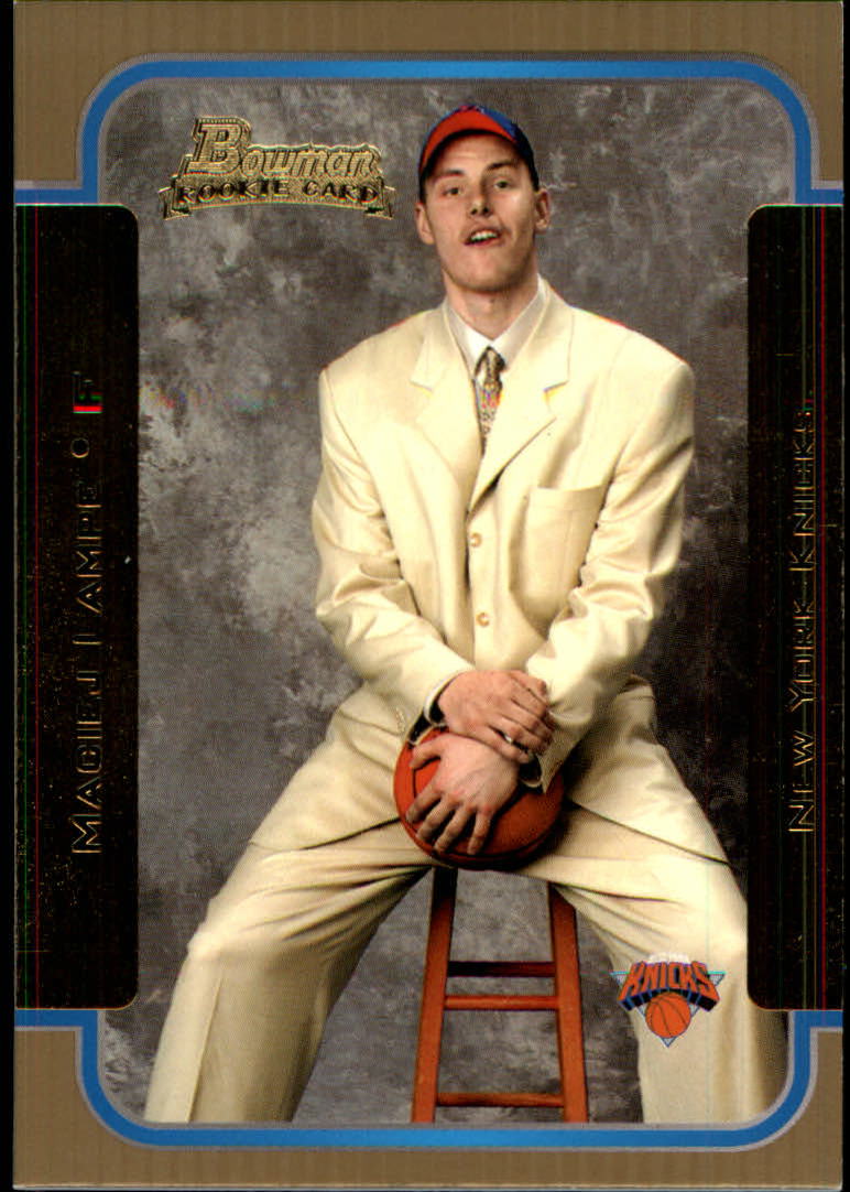 2003-04 Bowman Gold #142 Maciej Lampe