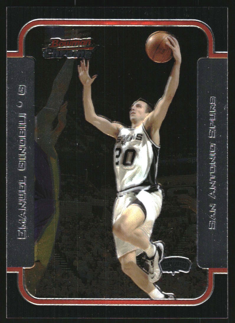 2003-04 Bowman Chrome #87 Manu Ginobili