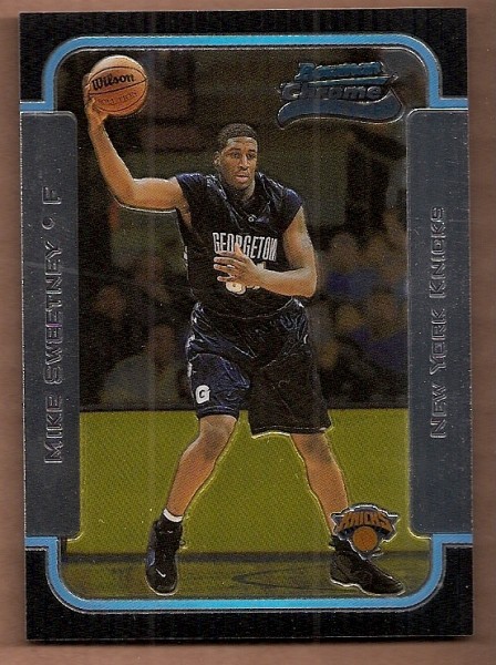 2003-04 Bowman Chrome #133 Mike Sweetney RC