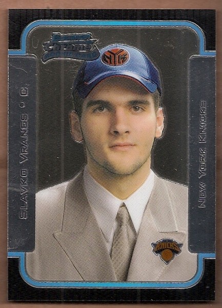 2003-04 Bowman Chrome #138 Slavko Vranes RC