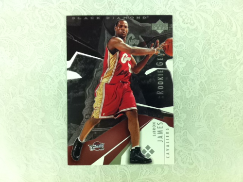 2003-04 Black Diamond #NNO Lebron James PROMO/with product information