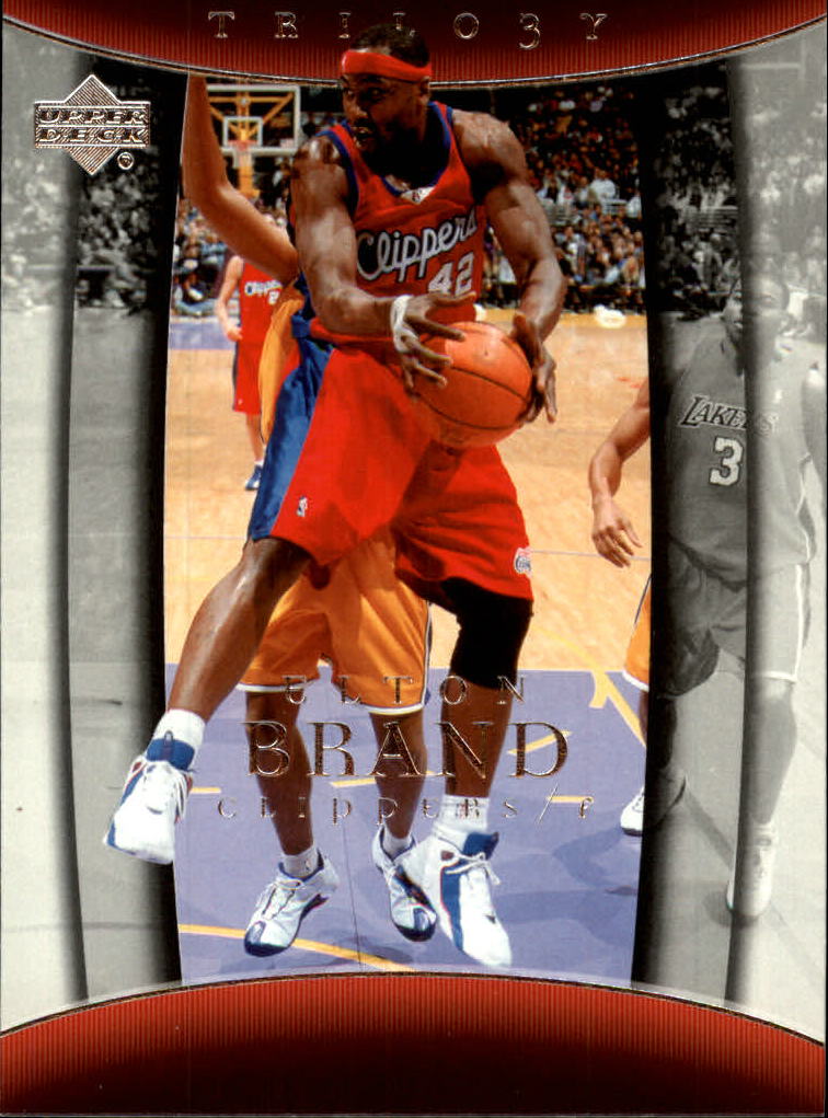 2004-05 Upper Deck Trilogy #39 Elton Brand