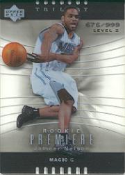 2004-05 Upper Deck Trilogy #110 Jameer Nelson RC