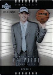 2004-05 Upper Deck Trilogy #118 Beno Udrih RC