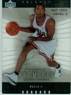 2004-05 Upper Deck Trilogy #128 Chris Duhon RC