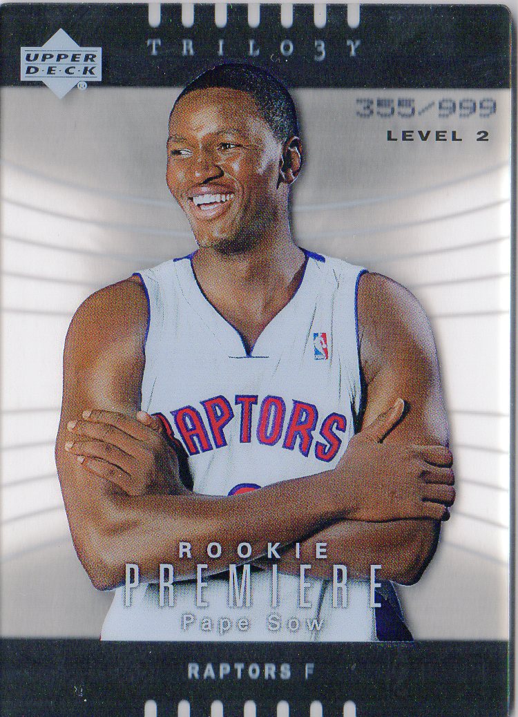 2004-05 Upper Deck Trilogy #131 Pape Sow RC