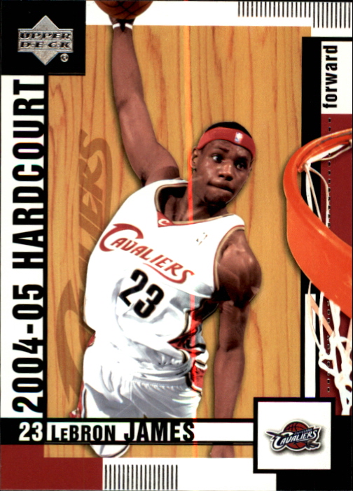 2004-05 Upper Deck Hardcourt #15 LeBron James