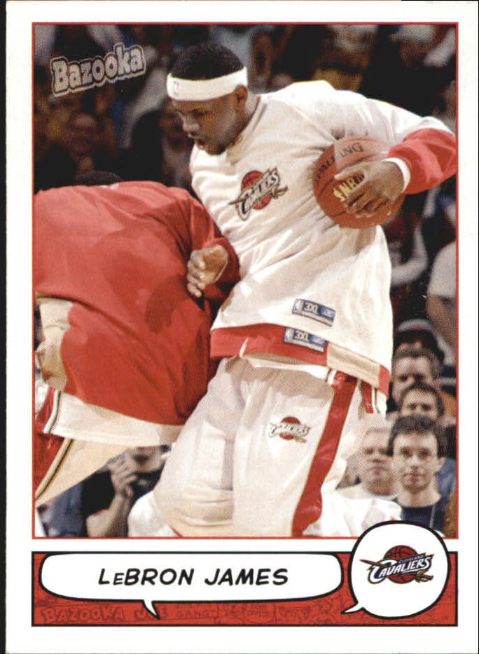 2004-05 Bazooka Mini #100 LeBron James