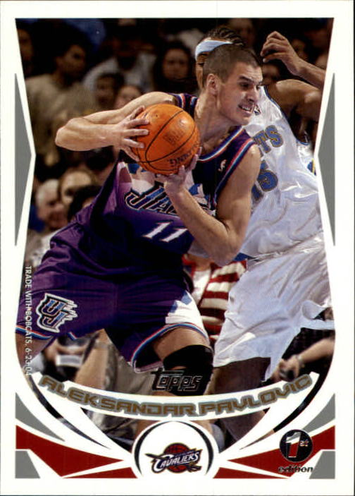 2004-05 Topps First Edition #123 Aleksandar Pavlovic