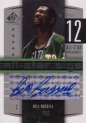 2004-05 SP Game Used All-Star Sigs #BR Bill Russell
