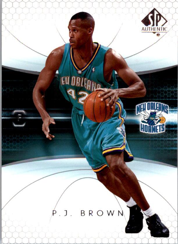 2004-05 SP Authentic #57 P.J. Brown