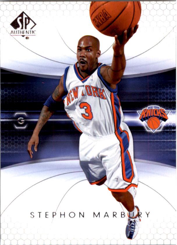 2004-05 SP Authentic #60 Stephon Marbury