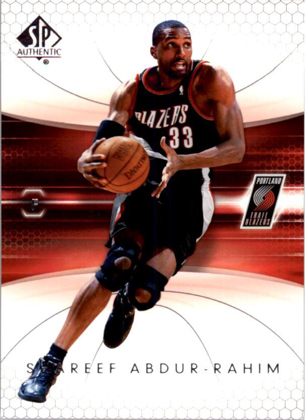 2004-05 SP Authentic #71 Shareef Abdur-Rahim