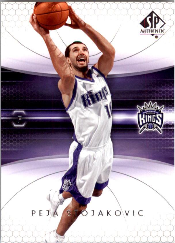 2004-05 SP Authentic #75 Peja Stojakovic