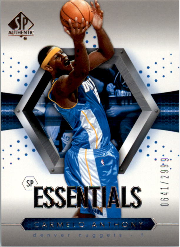 2004-05 SP Authentic #97 Carmelo Anthony ESS