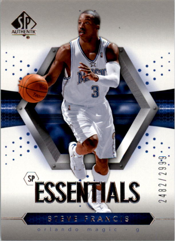 2004-05 SP Authentic #119 Steve Francis ESS