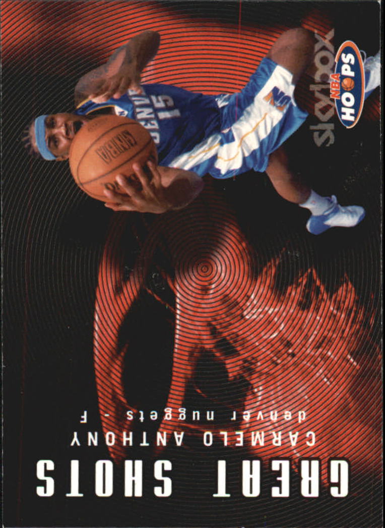 2004-05 Hoops Great Shots #3 Carmelo Anthony