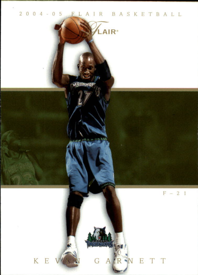 2004-05 Flair #24 Kevin Garnett