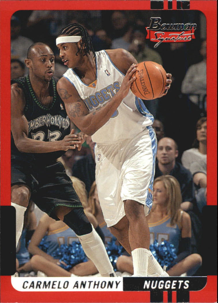 2004-05 Bowman Signature Edition #15 Carmelo Anthony