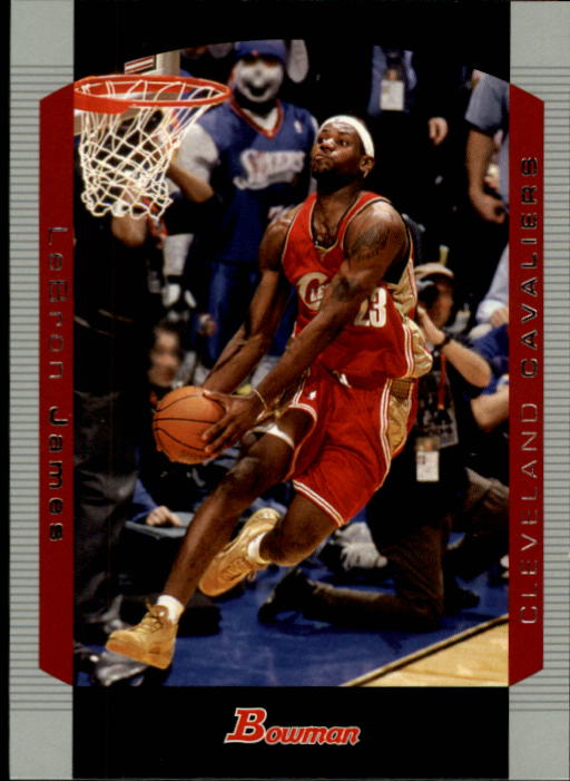 2004-05 Bowman #23 LeBron James