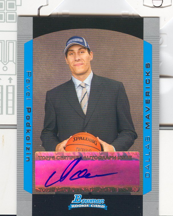 2004-05 Bowman #148 Pavel Podkolzin AU RC