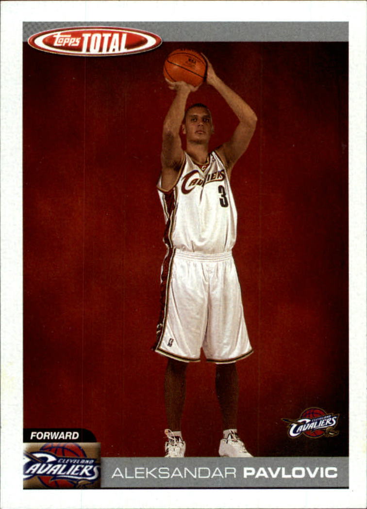 2004-05 Topps Total #136 Aleksandar Pavlovic