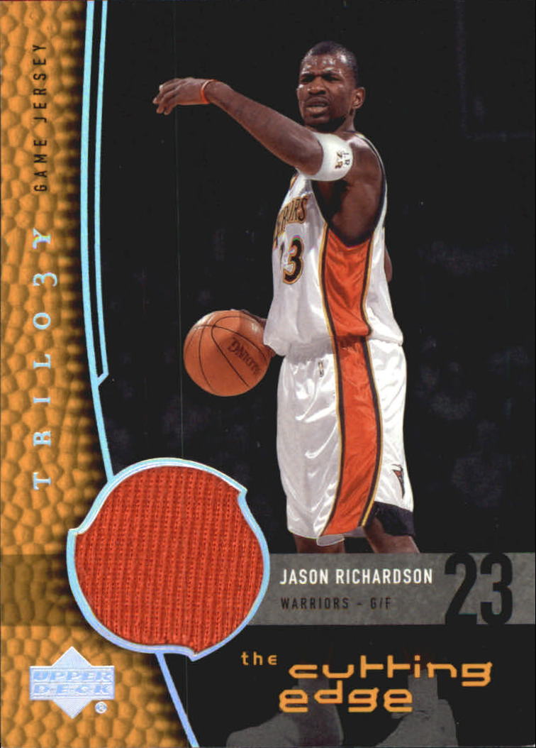 2004-05 Upper Deck Trilogy The Cutting Edge #JA Jason Richardson