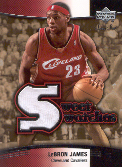 2004-05 Sweet Shot Swatches #LJ LeBron James