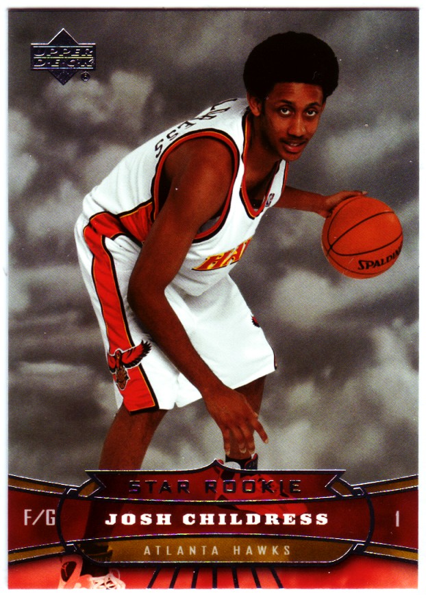2004-05 Upper Deck #229 Josh Childress SP RC