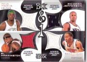 2004-05 Topps Luxury Box and 1 #PJPH Paul Pierce/Richard Jefferson/Tayshaun Prince/Al Harrington