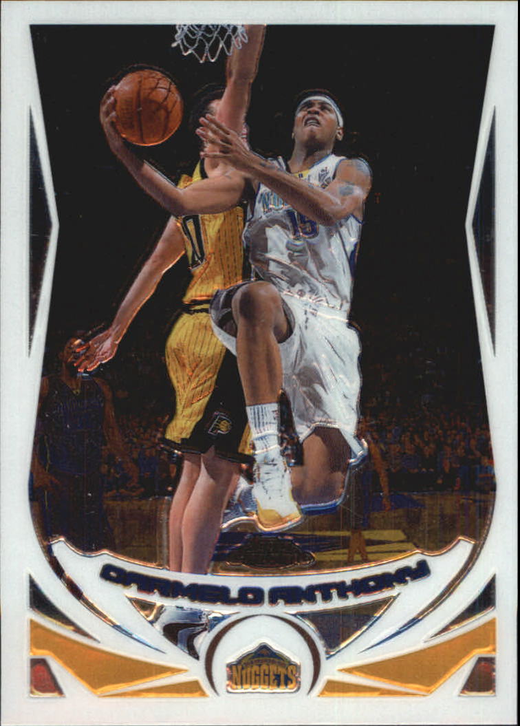 2004-05 Topps Chrome #15 Carmelo Anthony