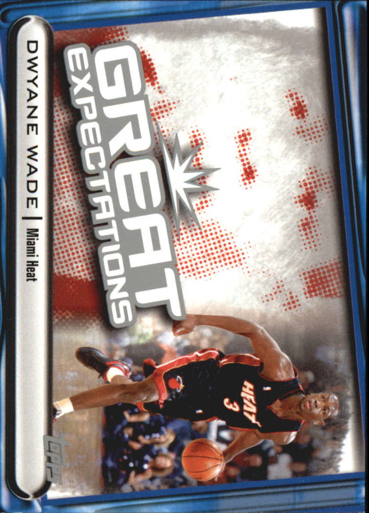 2004-05 Topps Great Expectations #DW Dwyane Wade