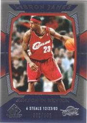 2004-05 SP Game Used #145 LeBron James SIR