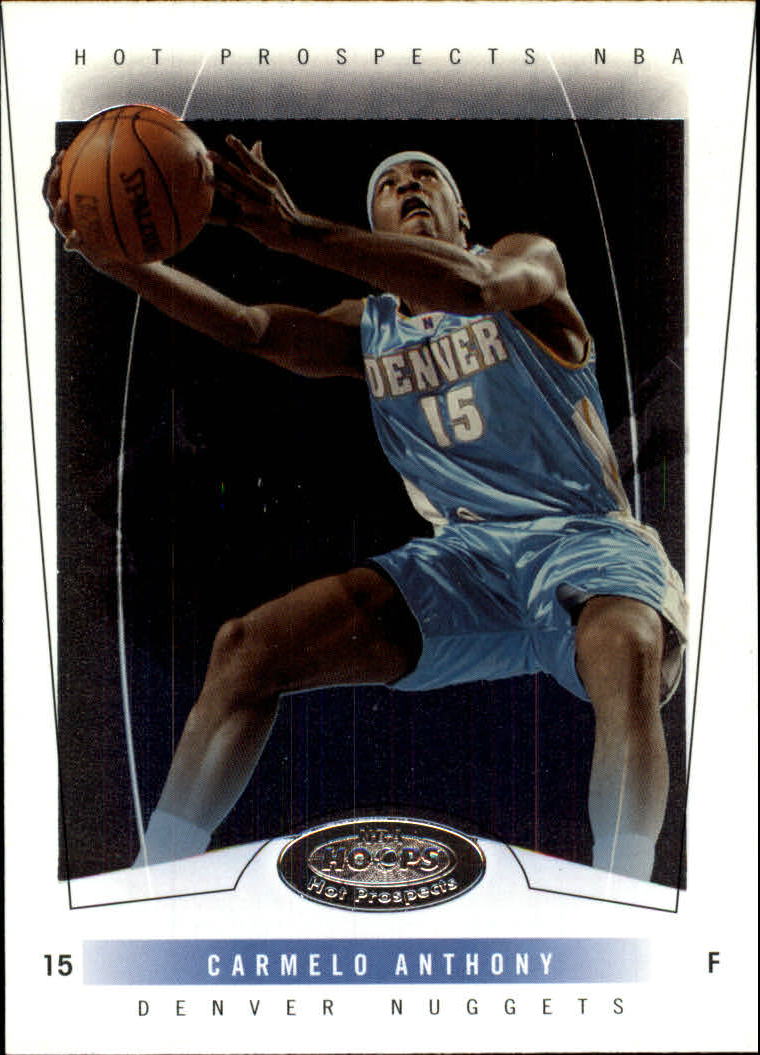 2004-05 Hoops Hot Prospects #42 Carmelo Anthony