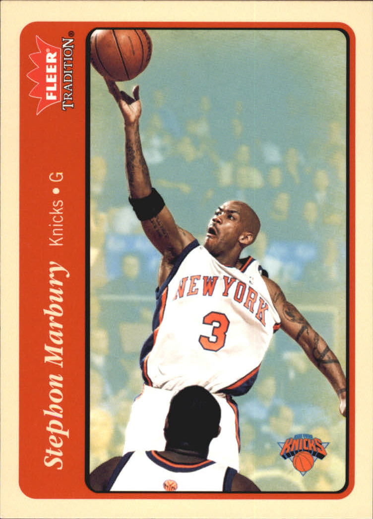 2004-05 Fleer Tradition #50 Stephon Marbury