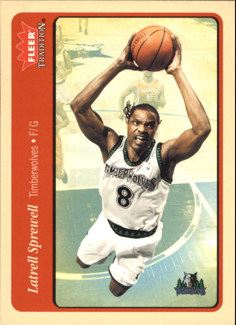2004-05 Fleer Tradition #81 Latrell Sprewell