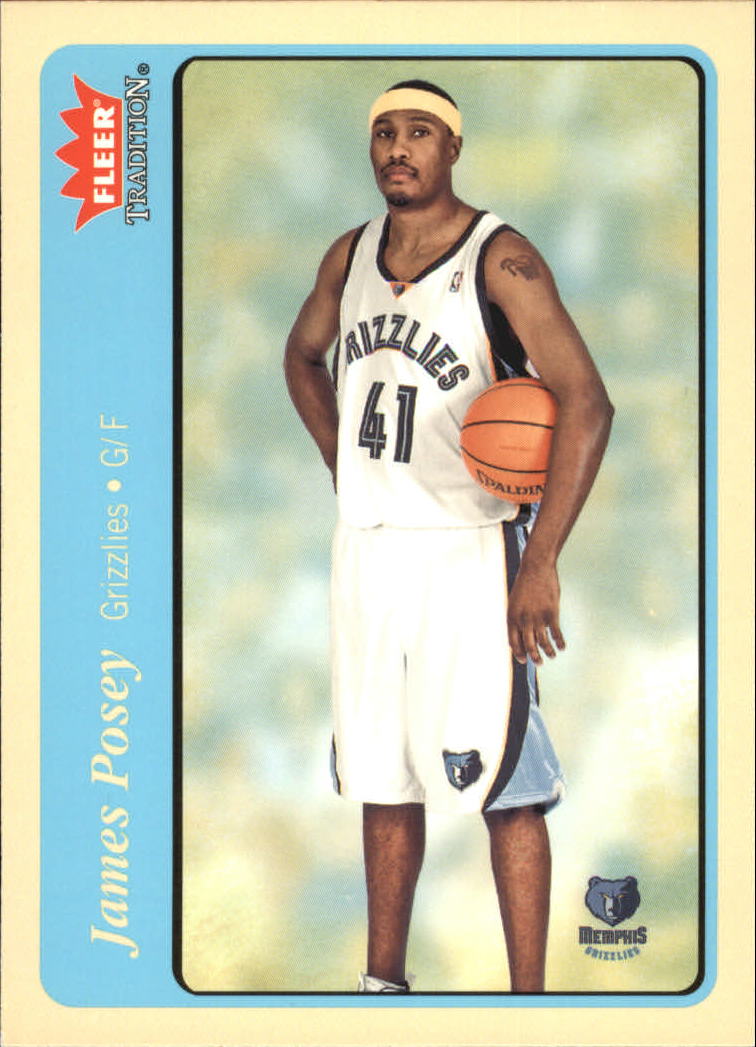 2004-05 Fleer Tradition Blue #19 James Posey