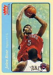 2004-05 Fleer Tradition Blue #21 Jalen Rose