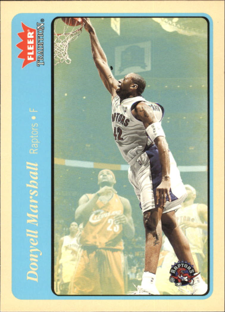 2004-05 Fleer Tradition Blue #29 Donyell Marshall