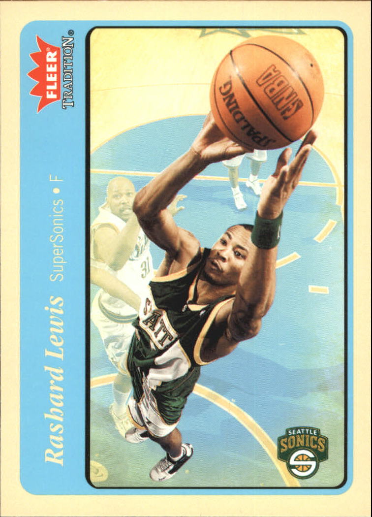 2004-05 Fleer Tradition Blue #36 Rashard Lewis
