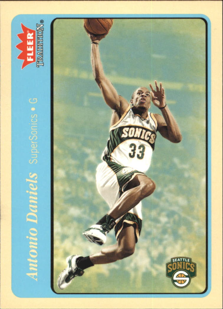 2004-05 Fleer Tradition Blue #48 Antonio Daniels