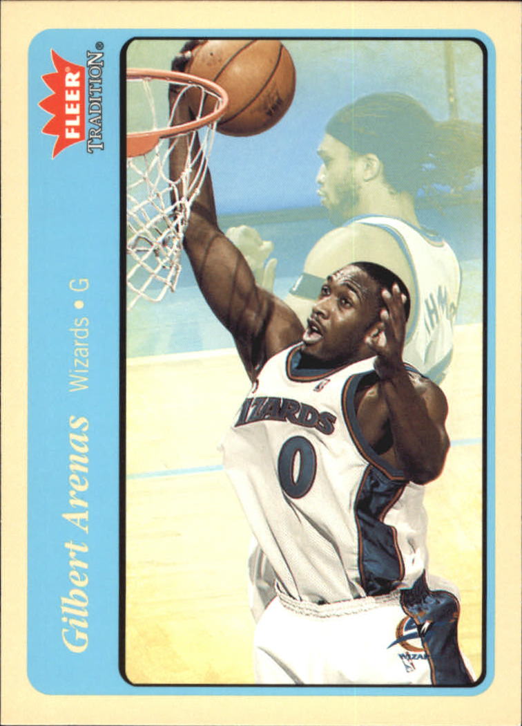 2004-05 Fleer Tradition Blue #78 Gilbert Arenas