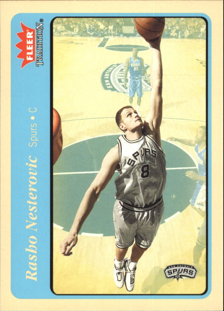 2004-05 Fleer Tradition Blue #84 Rasho Nesterovic