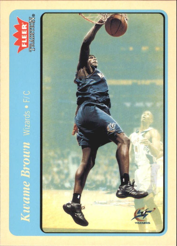 2004-05 Fleer Tradition Blue #105 Kwame Brown